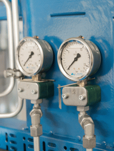Auramarine fuel supply gauges