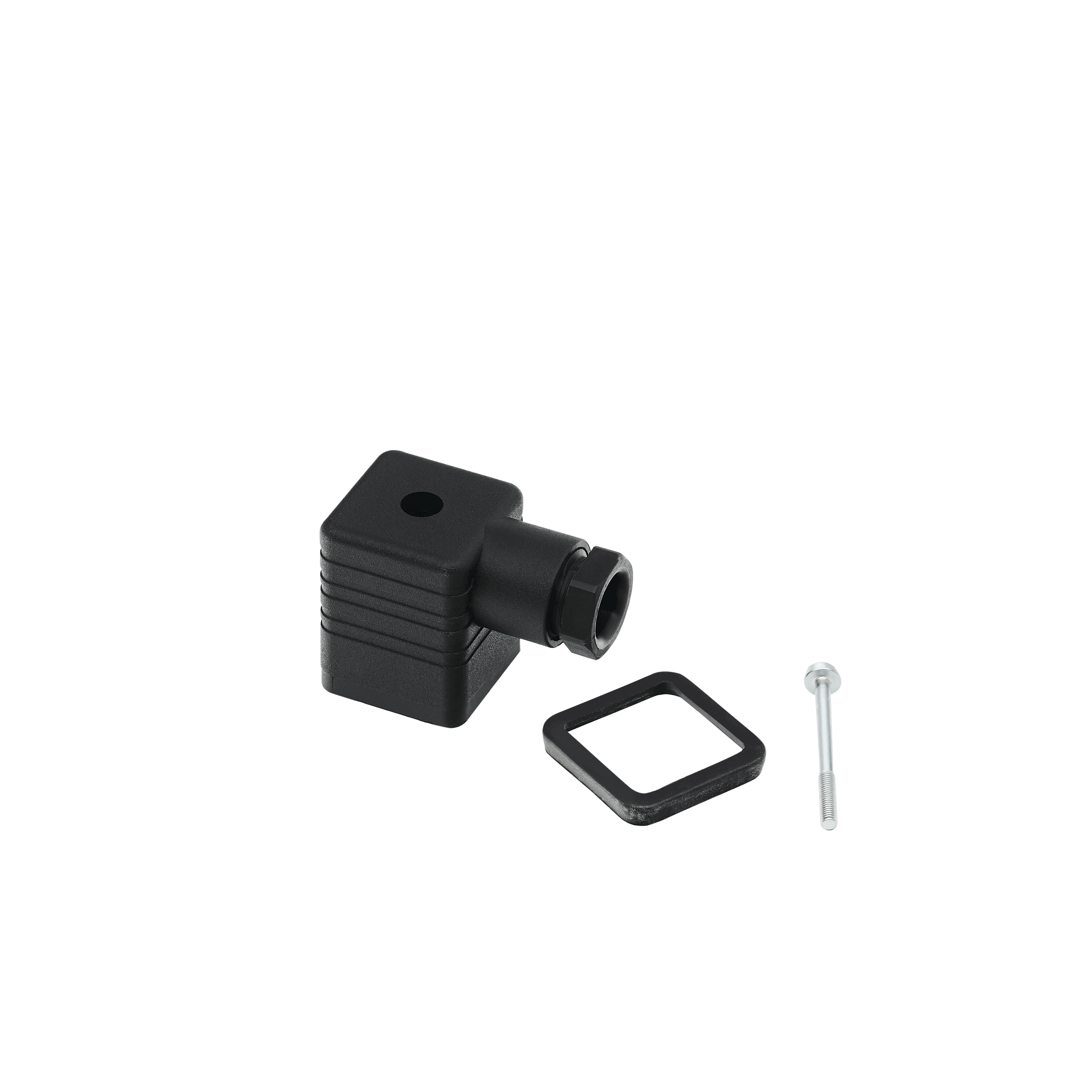 Connector plug for solenoid valve