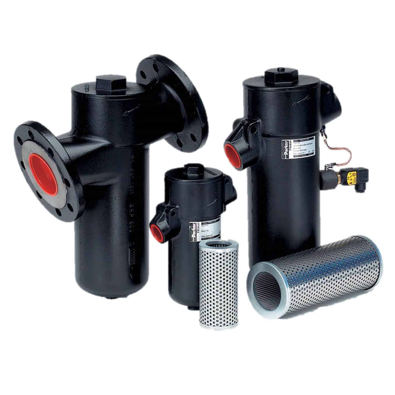 Filters with filter elements