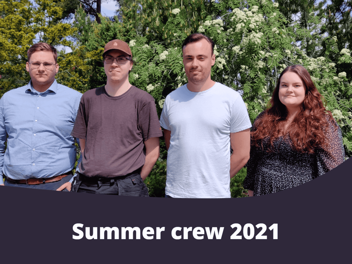 Meet Our Summer Trainees For 2021 Auramarine