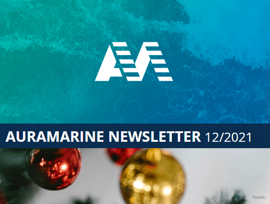 Auramarine Newsletter 12/21