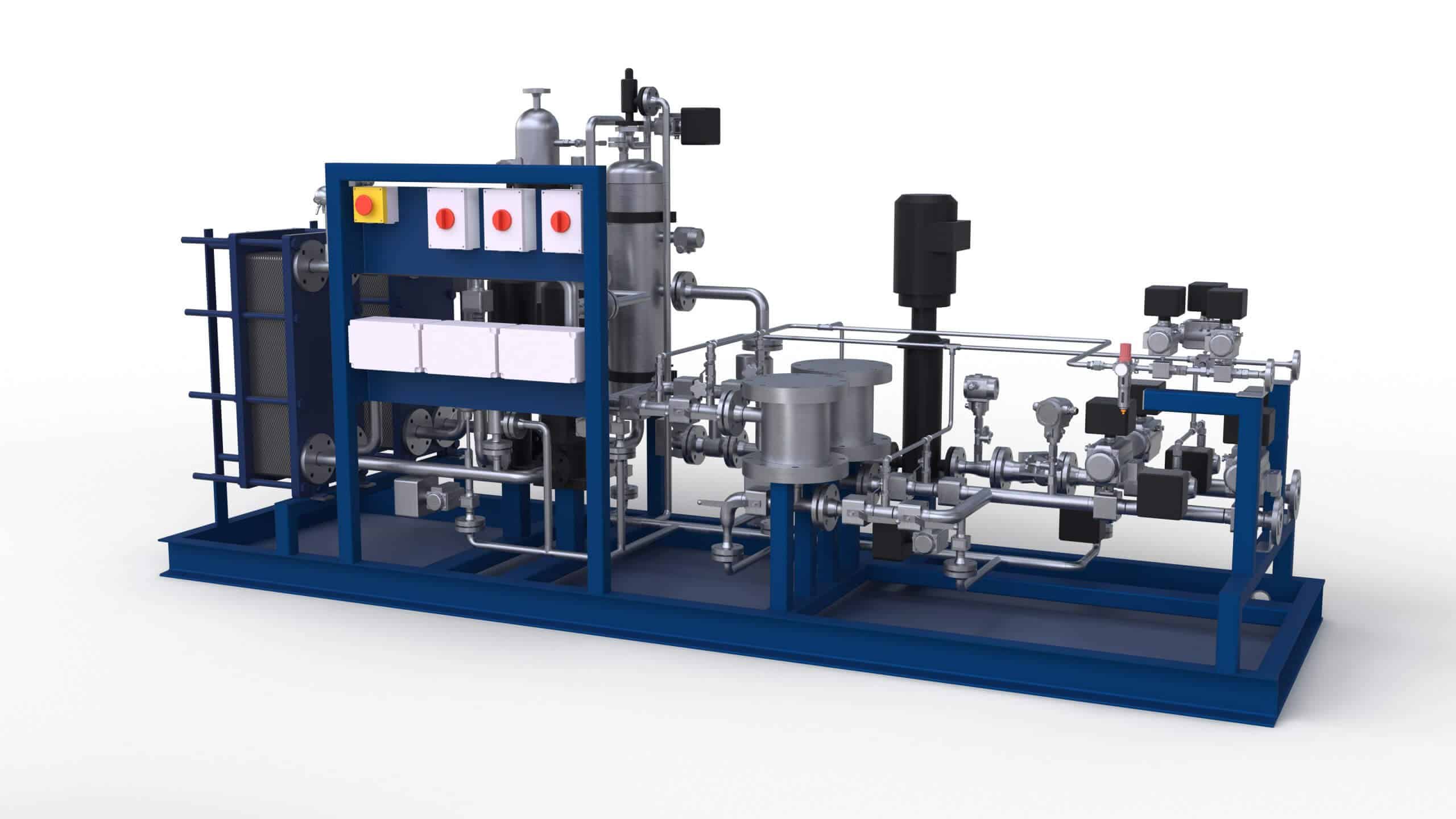 Auramarine methanol supply unit