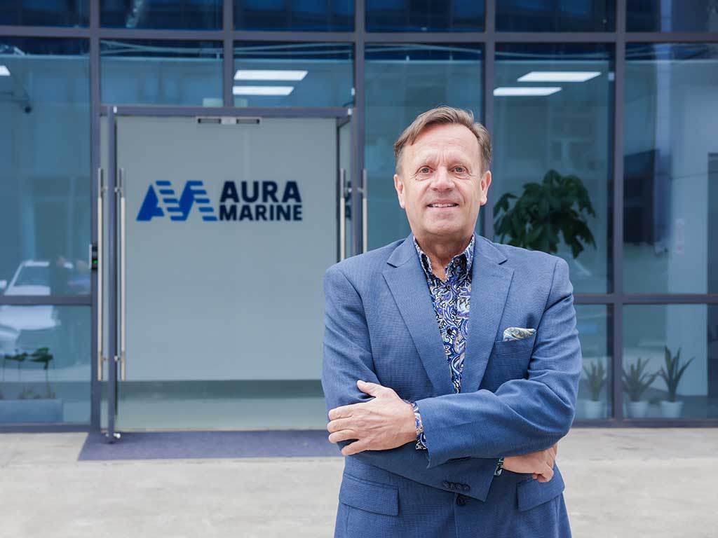 Arto Savolainen, General Manager Auramarine Asia Ltd.