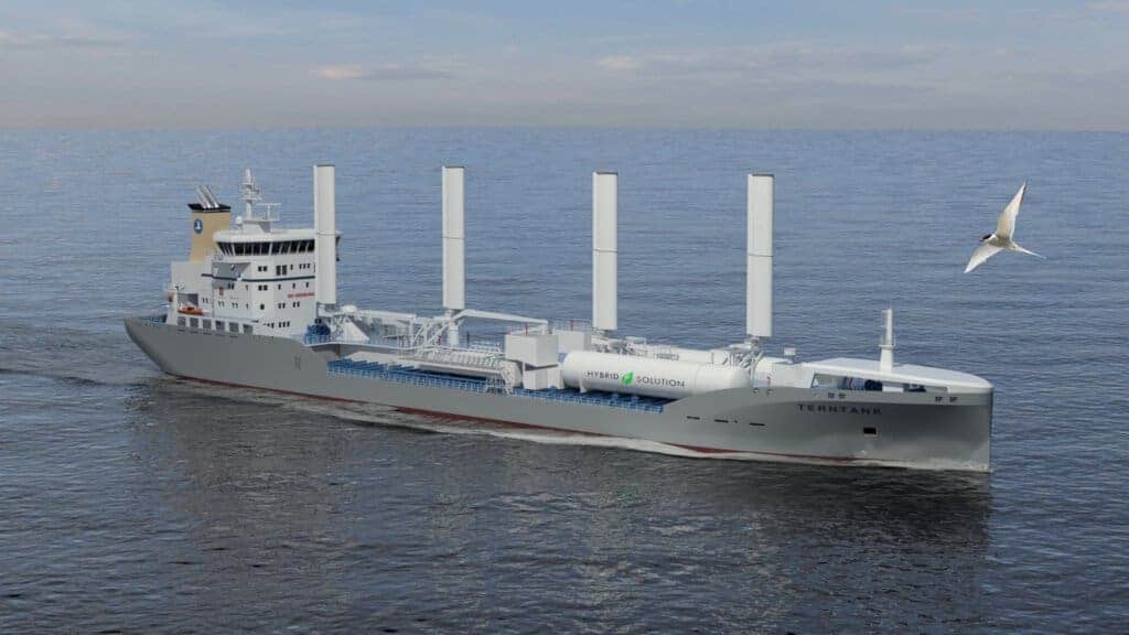 Terntank 15,000 DWT Hybrid tanker