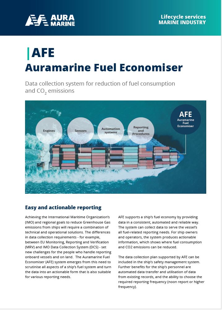 AFE Brochure cover